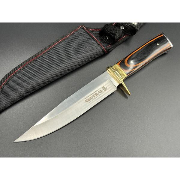 NEUTRAL KNIVES　虎目調ハンドル！ニュートラルナイフは、その耐久性と機能性で際立っています。ステンレス鋼製の刃は、鋭い切れ味と長持ちする耐久性を提供し、どんな環境下でも信頼性の高いパフォーマンスを約束します。ハンドルは合成木材樹...