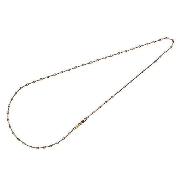 CHROME HEARTS TWIST CHAIN NECKLACE 22K GOLD Nn[c@lbNX`F[@22KS[h@cCXg18C`