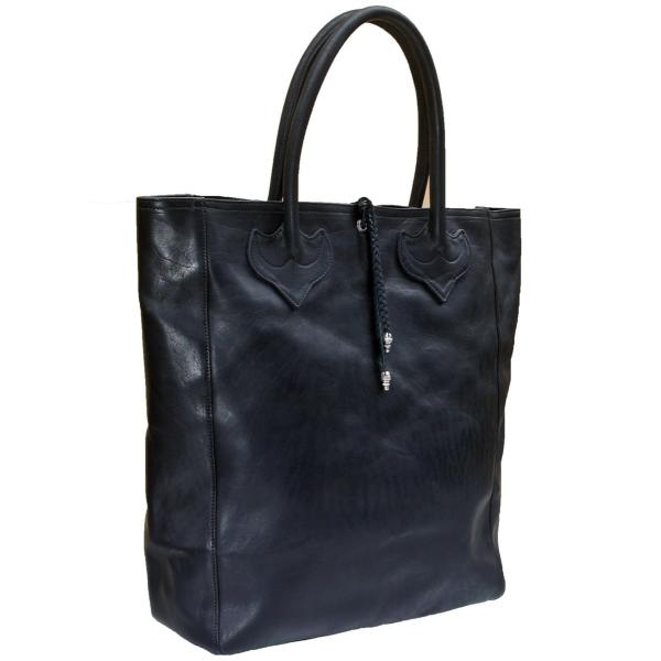 CHROME HEARTS LEATHER TOTE BAG AOYAMA 20th ANNIVERSARY CHROME HEARTS LEATHER TOTE BAG AOYAMA 20th ANNIVERSARY