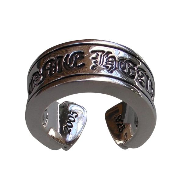 CHROME HEARTS SCROLL LABEL RING クロムハーツ CH 