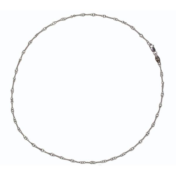 CHROME HEARTS TWIST CHAIN NECKLACE  18K  WHITE GOLD  QO inch Nn[c@lbNX`F[@18KzCgS[h@cCXgQOC`