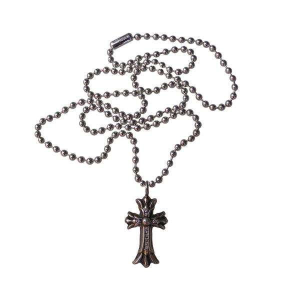 CHROME HEARTS DOUBLE CH CROSS CHARM PAVE DIAMOND クロム CHROME HEARTS DOUBLE CH CROSS CHARM PAVE DIAMOND クロム