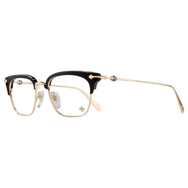 クロムハーツ　メガネ　希少 クロムハーツ メガネ 度付き 度なし 伊達メガネ 眼鏡 メガネ