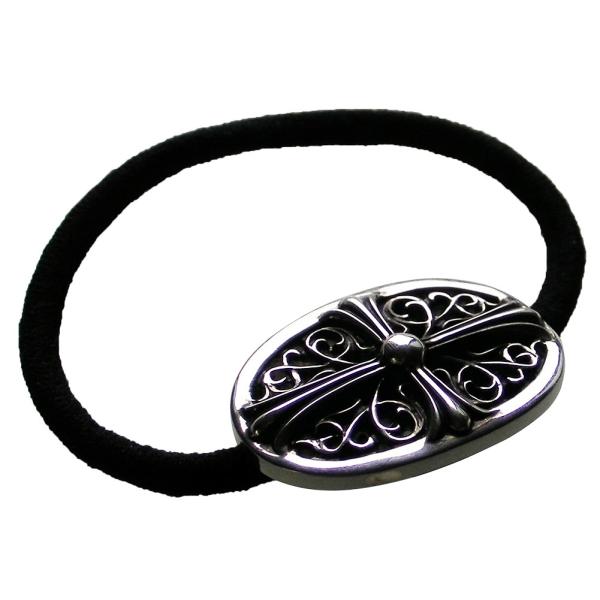 CHROME HEARTS HAIRBAND # 2  OVAL CROSS  Nn[c@wAoh 2  I[oNX