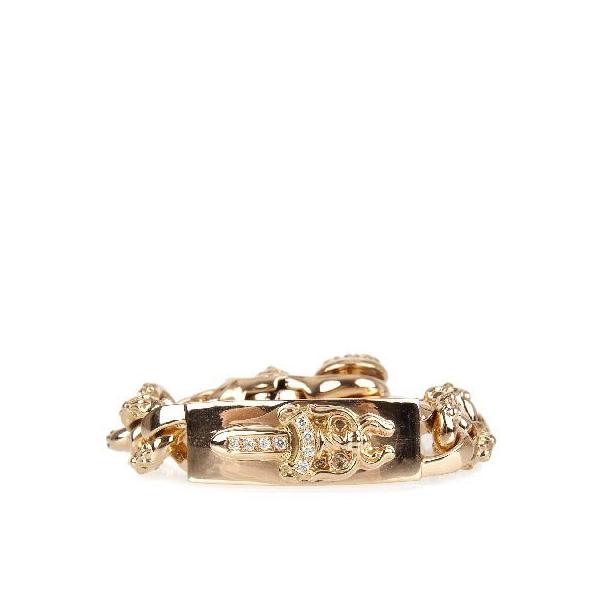 CHROME HEARTS ID BRACCELET DAGGER MOTIF 22K PAVE DIAMOND CHROME HEARTS ID BRACCELET DAGGER MOTIF 22K PAVE DIAMOND