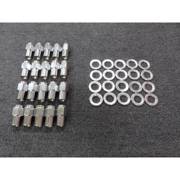 CRAGAR(クレーガー)S/S ホイール用 クロームナット&ワッシャー