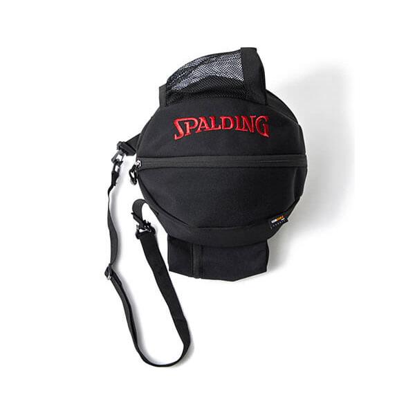 SPALDING Ball Bag Pro(スポルディング ボール バッグ プロ)　黒/赤