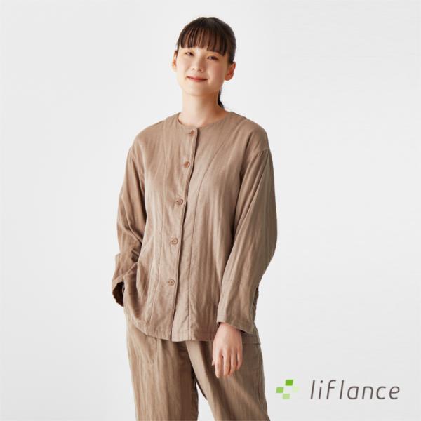 liflance ガーゼパジャマ 和晒のリラックス3重ガーゼパジャマ リ liflance ガーゼパジャマ 和晒のリラックス3重ガーゼパジャマ リ