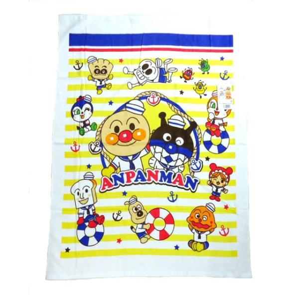 BANDAI 訳あり お昼寝ケット それいけ！アンパンマン 85×115cm マリン
