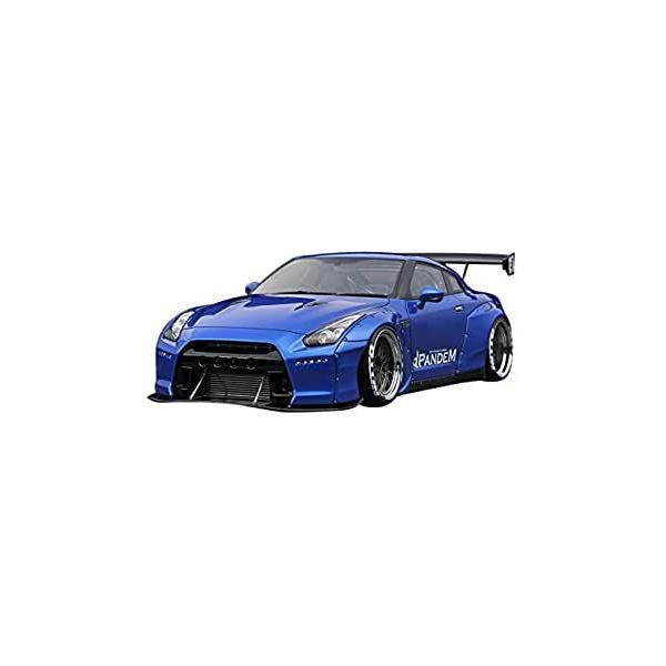 イグニッションモデル 1/18 PANDEM R35 GT-R ブルー メタリック IG1001
