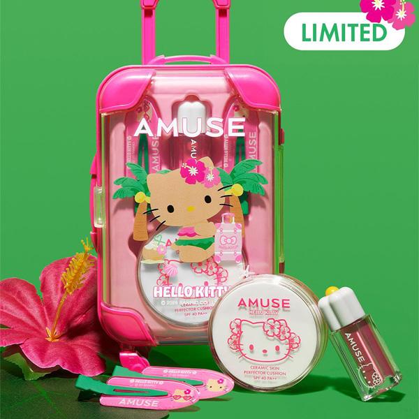 AMUSE アミューズ 日焼けハローキティ 限定エディション [日焼けハローキティ] クイックメイクミニキャリーセット