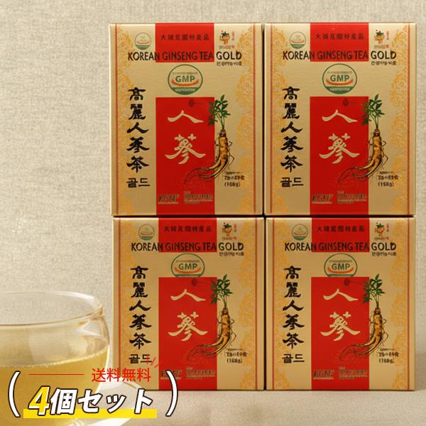 #商品の特徴 : POINT高麗人参茶 GOLDは、韓国の伝統的な飲み物として、古くから愛され続けてきた高麗人参を贅沢に使用しています。このお茶は、50包入りの紙箱に収められており、使い勝手抜群です。忙しい日常でも手軽に美味しい健康を楽しむ...