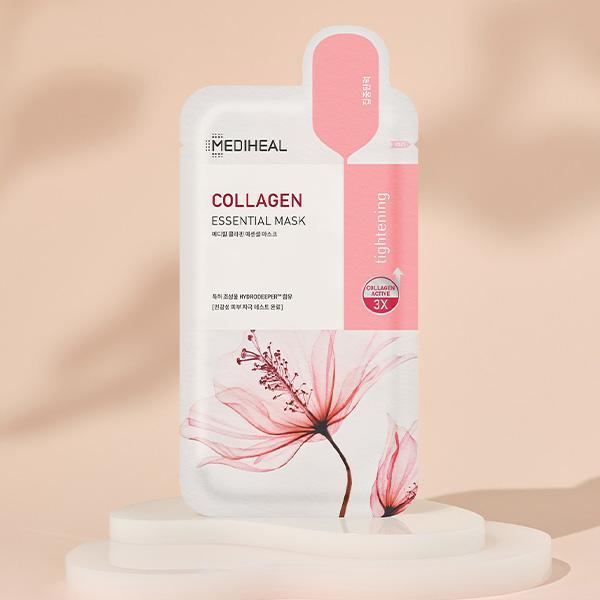 パック・フェイスマスク MEDIHEAL COLLAGEN ESSENTIAL MASK Mediheal] コラーゲン エッセンシャルマスク/24ml フェイスマスク