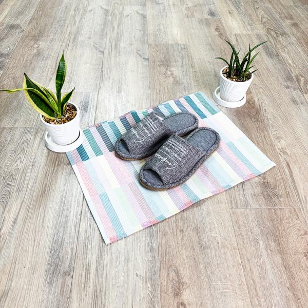 スリッパ ルームシューズ 室内 夏 涼しい おしゃれ 炭のチカラ抗菌スリッパM