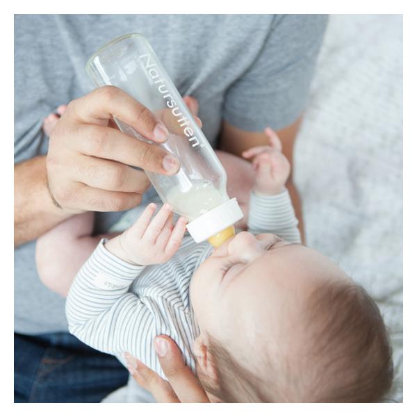 Natursutten ナチュアスッテン ガラス製 哺乳瓶 240ml 2本セット 新生児 ミルクボトル 天然ゴム おしゃぶり 赤ちゃん 出産祝い 乳首 0144 Eb008 Slow Works 通販 Yahoo ショッピング