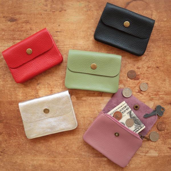 イタリア MAISON FANLI メゾンファンリ レザー ミニ 財布 本革 ウォレット レディース コンパクト 小さめ カードケース おしゃれ かわいい 【メール便対象品】