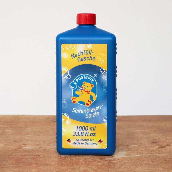 シャボン玉液 詰め替え用 しゃぼん玉 おもちゃ 安全  子供 外遊び Pustefix プステフィックス シャボン玉液 リフィル 1000ml
