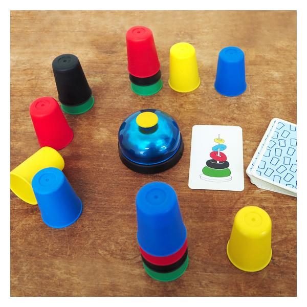 ドイツ AMIGO社 スピードカップス ゲーム 知育玩具 カードゲーム 脳トレ 子供 スピードゲーム おもちゃ 絵あわせ