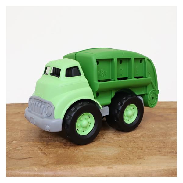 砂場 おもちゃ 車 砂遊び トラック お砂場遊び 外遊び 男の子 キッズ 誕生日 アメリカ Green toys グリーントイズ リサイクリングトラック