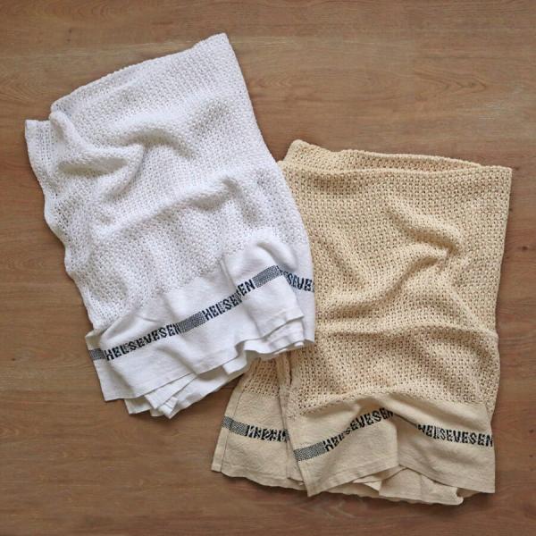 新品　BARKER TEXTILE 大判ブランケット　ウール100% Barker Textile バーカーテキスタイル コットン ブランケット