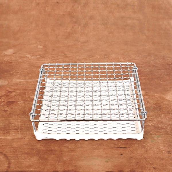 日本製 セラミック 焼き網 小 グリル 網 遠赤外線 トースト 焼魚 1335 02 Slow Works 通販 Yahoo ショッピング