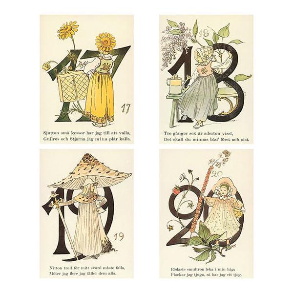 ポストカード 北欧 おしゃれ セット アート 花 かわいい 数字 スウェーデン製 Ottilia Adelborg ポストカード 2枚セット ナンバー 1 メール便対象品 Buyee Buyee Japanese Proxy Service Buy From Japan Bot Online