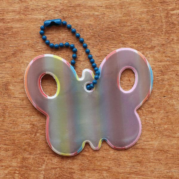 size：6.5×5cm　チェーンの高さ5cm材質：Reflomax 反射材(ソフトタイプ)　キーチェーン原産国：スウェーデン Glimmis グリミスCE取得(ヨーロッパ安全基準)※両面に反射素材を使用しています。※表面の小さなマークは、...