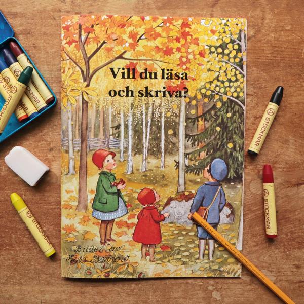 エルサベスコフ スウェーデン語 ABC練習ノート ABCブック 練習帳 アルファベット スウェーデン語 絵本作家 かわいい 北欧 子供 メール便対象品