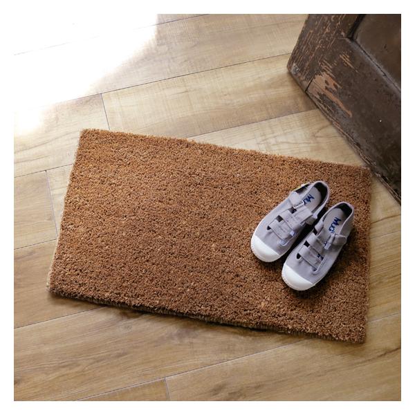 ◎高級感のある素材とおしゃれなデザイン　玄関マット 屋外 泥落とし 玄関マット 屋外 泥落とし マット 約43×76cm BLUEEMBLEMの通販