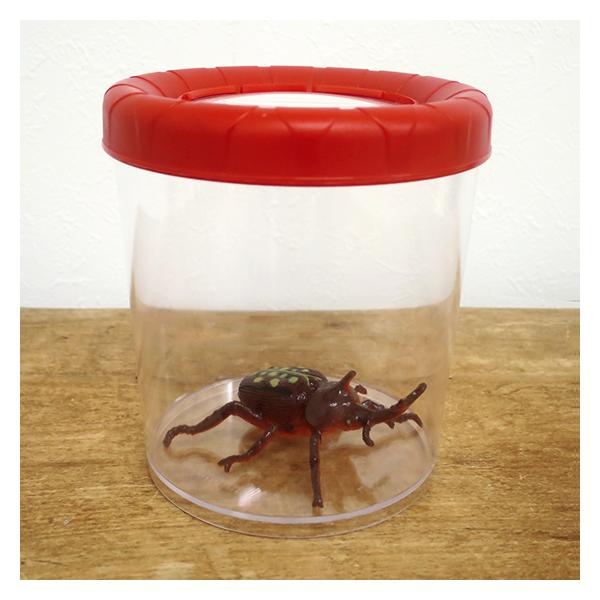 Size：H11.5×直径10.5cm素材：ABS樹脂　クリスタルポリスチレンメーカー：イタリア Navir ナヴィア原産国：イタリア製対象年齢：4歳以上CE取得(ヨーロッパ安全基準)●昆虫のおまけ付き●簡単なご使用方法はパッケージに記載さ...