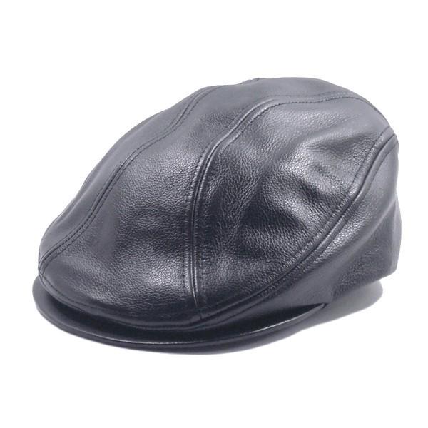 ⭐️激レア⭐️ KANGOL レザー　ハンチング　ヴィンテージ カンゴール レザー(本革)ハンチング ⭐️激レア⭐️ KANGOL