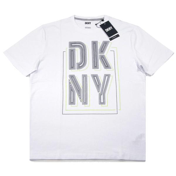 DKNY DKNY【ネオンカラーのアクセントがフレッシュ】半袖 Tシャツ 