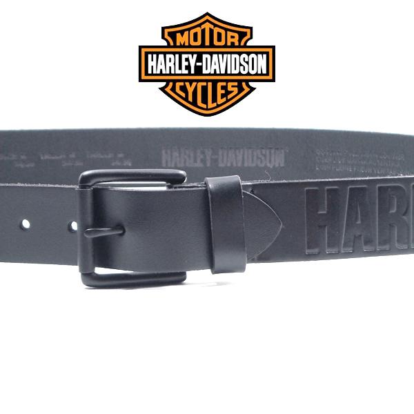 ハーレーダビッドソン メンズ ベルト ブラック USA製 ハーレー