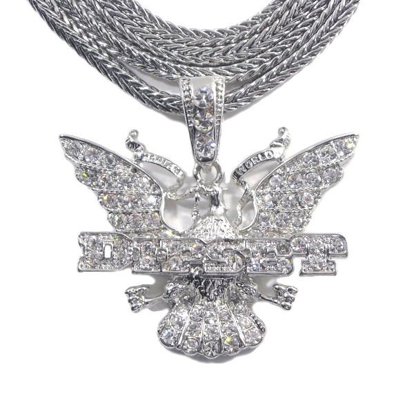 銀メッキ【HARLEMの英雄ディプセット☆ロングタイプ】DIPSET 