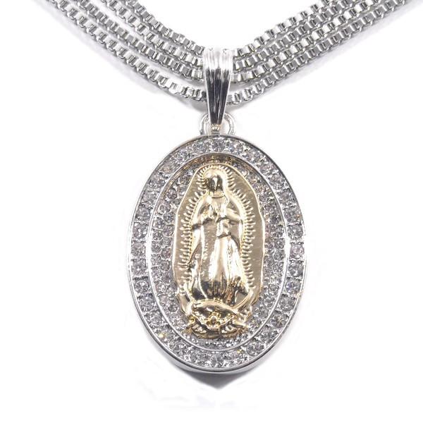 銀メッキ【ウェッサイ・チカーノ定番☆ベネチアンチェーン】マリア