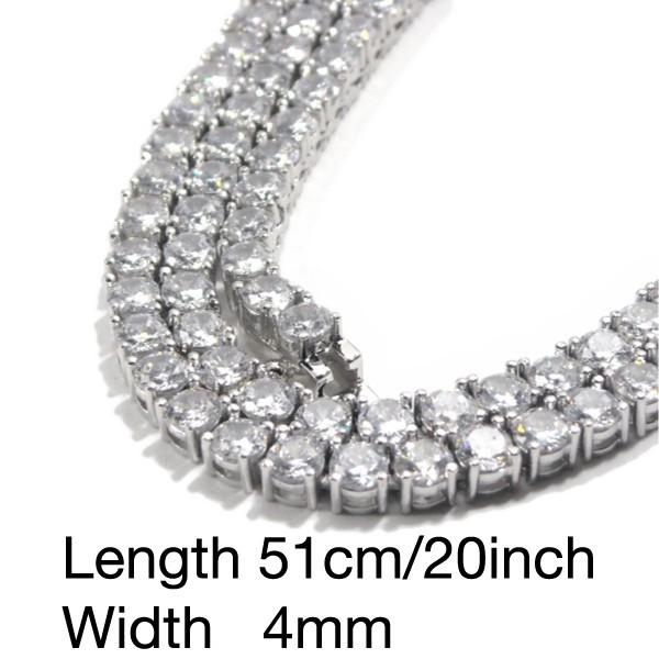 銀メッキ【幅4mm☆ハイスペック☆ショートタイプ☆NEW YORK定番 