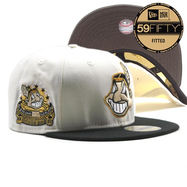 NEW ERA インディアンス　ブラウン 59FIFTY ベースボールキャップ NEW ERA インディアンス ブラウン 59FIFTY ベースボールキャップ