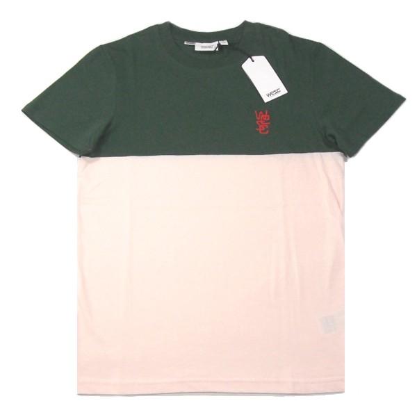 Wesc 深緑と淡いピンクの2トーン 半袖 Tシャツ グリーン ペールピンク 新品 ウィーエスシー メンズ レディース 男女兼用 G Star ジースター Diesel Wesc Tsh Grpk 2306 Import Original Slyder 通販 Yahoo ショッピング