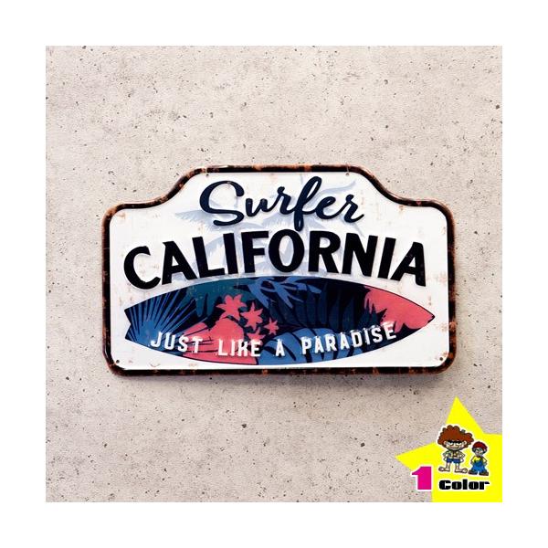 カリフォルニア　California ブリキサイン　文字　アメリカン 立体サイン ブリキ製 看板 アメリカ カリフォルニア アメリカ