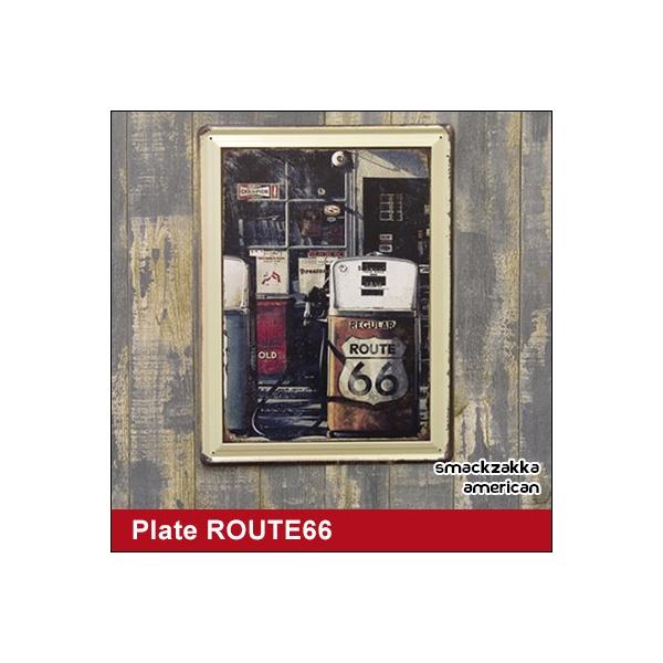 Route66 ブリキ看板 サインプレート アメリカ看板 ティンサイン 看板 アメリカ雑貨 サインボード アメリカ アメリカン雑貨 売れ筋