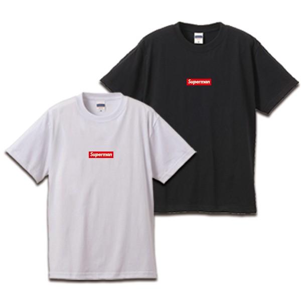 ストリート大人気ブランドtシャツ Superman パロディ ボックスロゴ オシャレ トレンド モード Supreme シュプリーム好き必見 Buyee 日本代购平台 产品购物网站大全 Buyee一站式代购 Bot Online