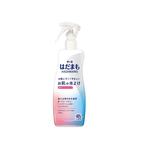 家族をまもるお肌にやさしいミストタイプの虫よけ剤。朝使って夜まで１日虫からしっかりまもる。お肌にはすごくやさしく、虫には効きめを追求した虫よけ剤です。※パッケージデザイン等は予告なしに変更されることがあります。