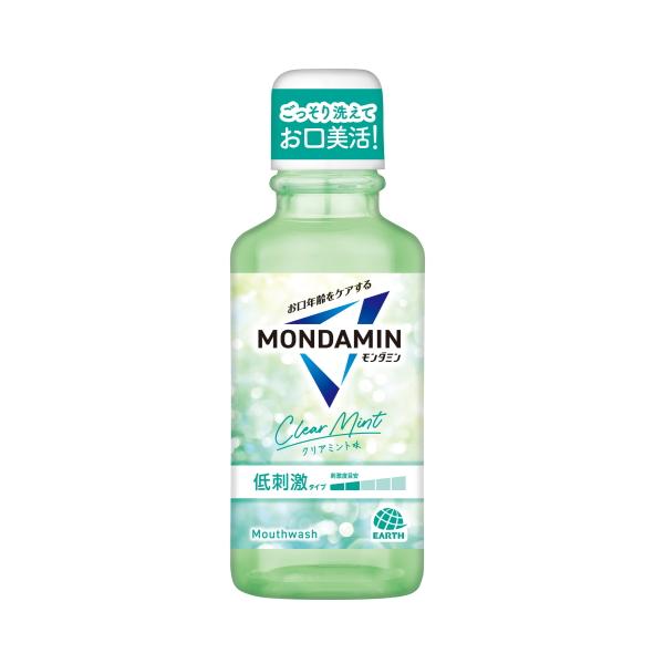 透明感のある息が続く、お口美活のための洗口液。お口のトラブルの原因となるよごれを洗い流します。心地よいクリアミントの香味です。旅行や携帯に便利なミニボトルです。※パッケージデザイン等は予告なしに変更されることがあります。