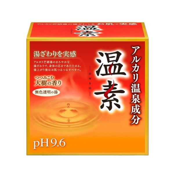 温素 つつみこむ大樹の香り 30g x 15包入り【医薬部外品】 / アルカリ湯質 アース製薬