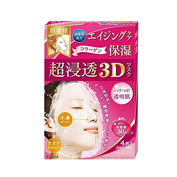 肌美精　超浸透３Ｄマスク　エイジングケア（保湿） 4枚 / クラシエ