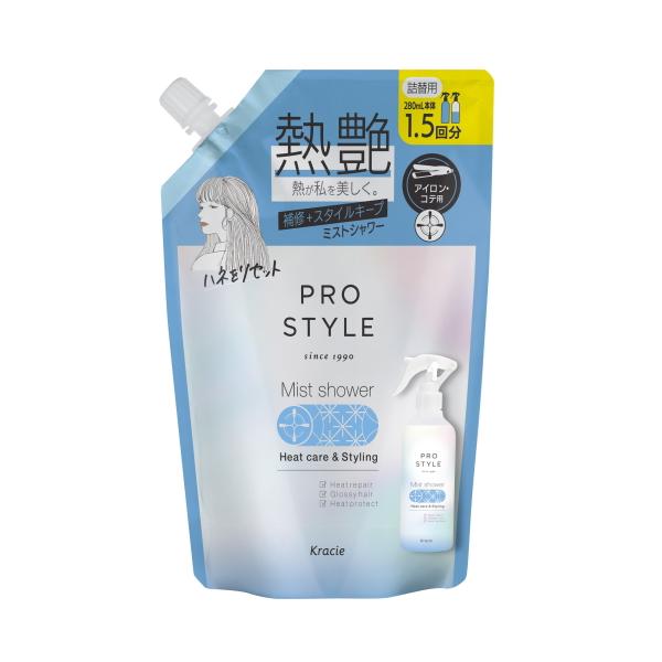 プロスタイル ヒートケア＆スタイリング ミストシャワー 詰め替え 420ｍｌ / クラシエ