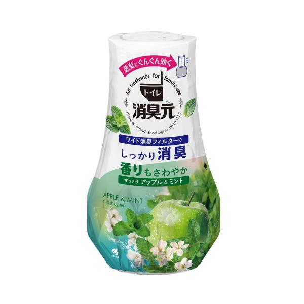 トイレの消臭元 すっきりアップル＆ミント 400ｍｌ / 小林製薬