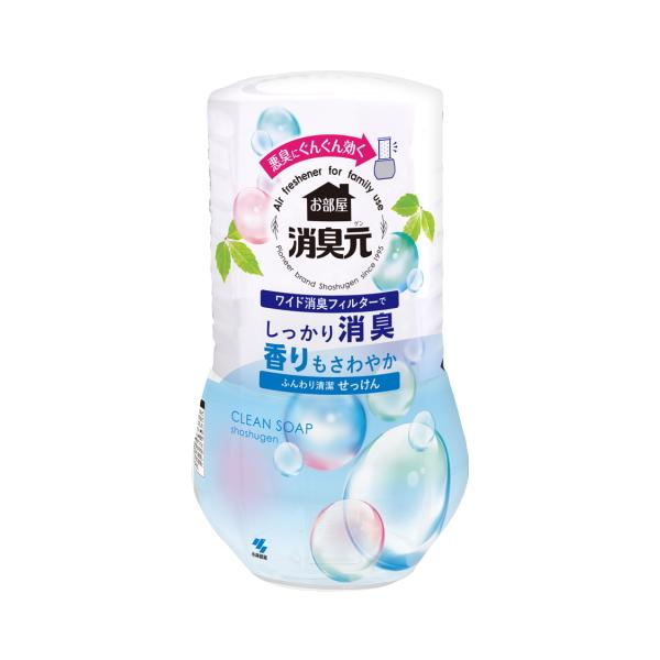 お部屋の消臭元 ふんわり清潔せっけん 400ｍｌ / 小林製薬