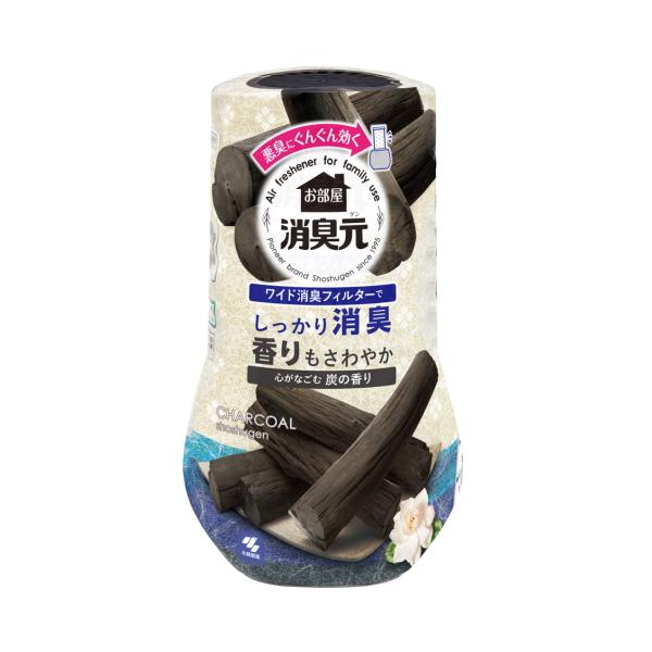 お部屋の消臭元 心なごむ炭の香り 400ｍｌ / 小林製薬