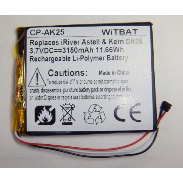 い*と様 Astell&Kern SR25 A&norma バッテリー新品！ smallbattery_normasr25